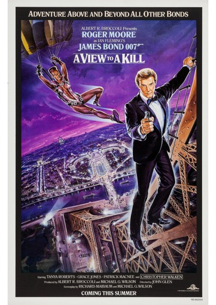 A View To A Kill (1985) ( Folyo ) - Afiş - POSTER-1143 ( 35 cm x 50 cm )