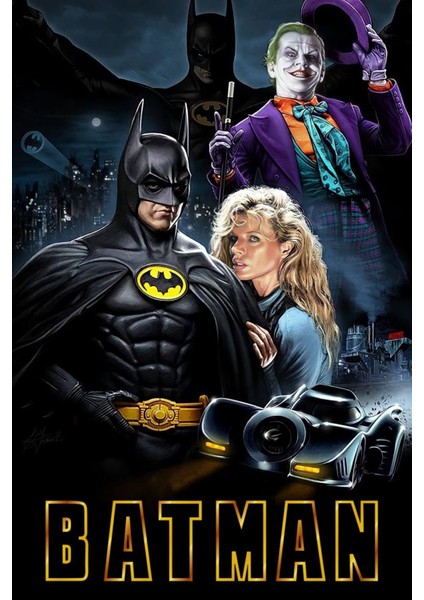 Batman (1989) ( Folyo ) - Afiş - POSTER-1635 ( 35 cm x 50 cm )