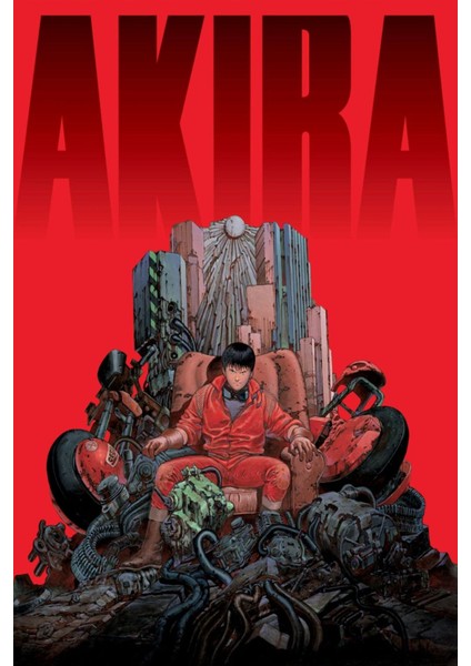 Akira (1988) ( Folyo ) - Afiş - POSTER-1188 ( 35 cm x 50 cm )