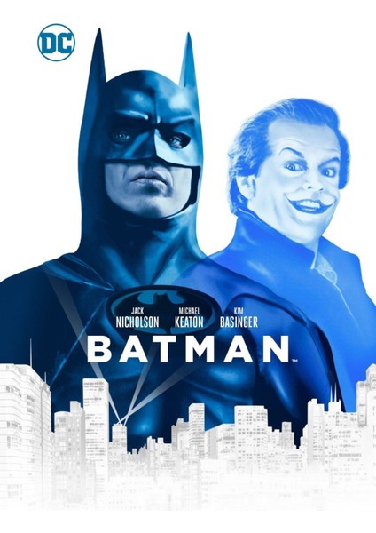 Batman (1989) 1 ( Folyo ) - Afiş - POSTER-1636 ( 35 cm x 50 cm )