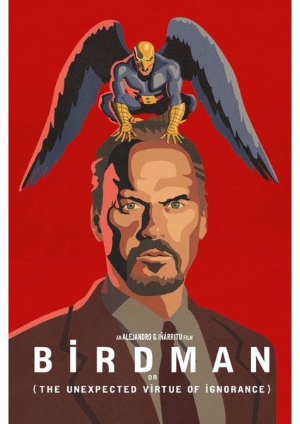 Birdman (2014) ( Folyo ) - Afiş - POSTER-1765 ( 35 cm x 50 cm )