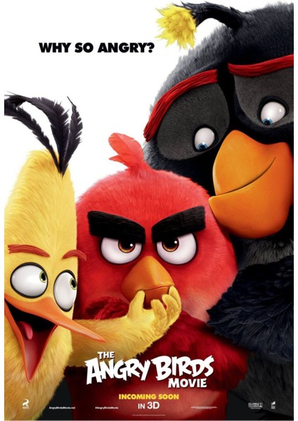 Angry Birds (2016) 1 ( Folyo ) - Afiş - POSTER-1333 ( 35 cm x 50 cm )