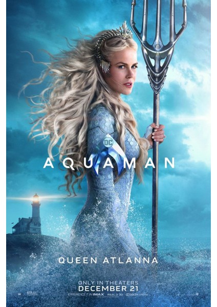 Aquaman (2018) 4 ( Folyo ) - Afiş - POSTER-1383 ( 35 cm x 50 cm )