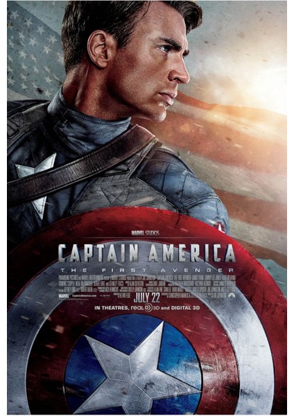 Captain America The First Avenger (2011) 2 ( Folyo ) - Afiş - POSTER-1984 ( 35 cm x 50 cm )