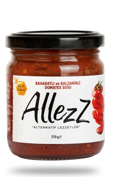 Baharatlı ve Balzamikli Domates Sosu