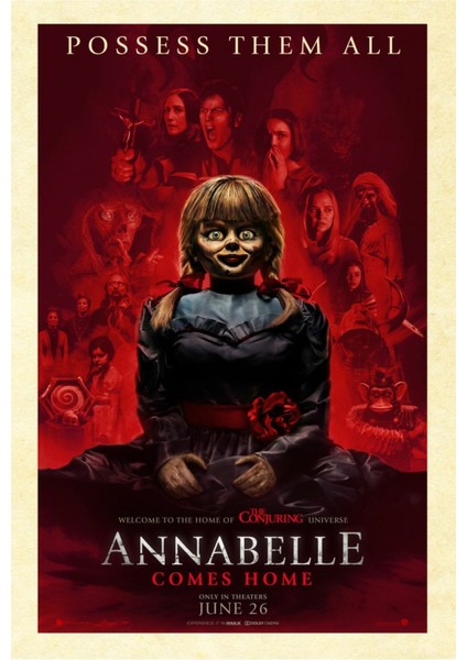 Annabelle Comes Home (2019) 2 ( Folyo ) - Afiş - POSTER-1343 ( 35 cm x 50 cm )
