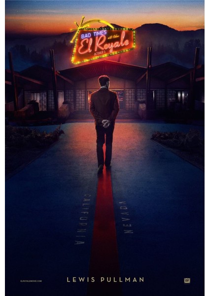 Bad Times At The El Royale (2018) 9 ( Folyo ) - Afiş - POSTER-1588 ( 35 cm x 50 cm )