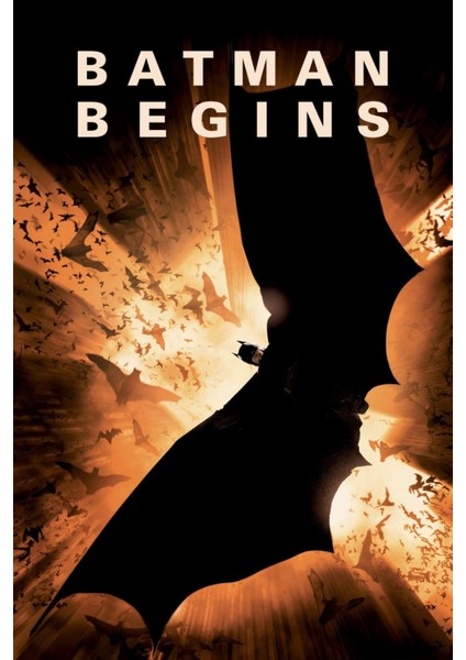 Batman Begins (2005) ( Folyo ) - Afiş - POSTER-1638 ( 35 cm x 50 cm )