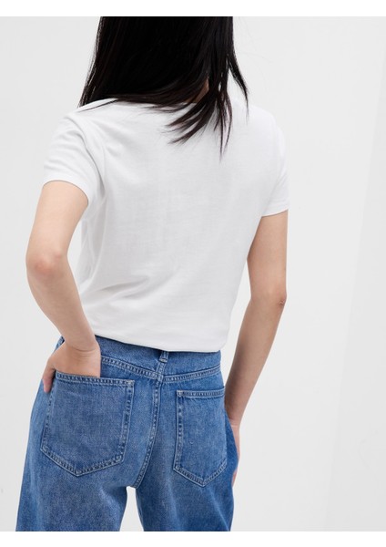 Kadın Favorite V Yaka T-Shirt