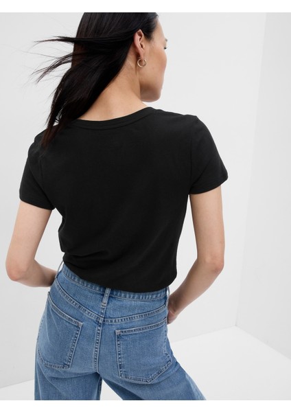 Kadın Favorite V Yaka T-Shirt