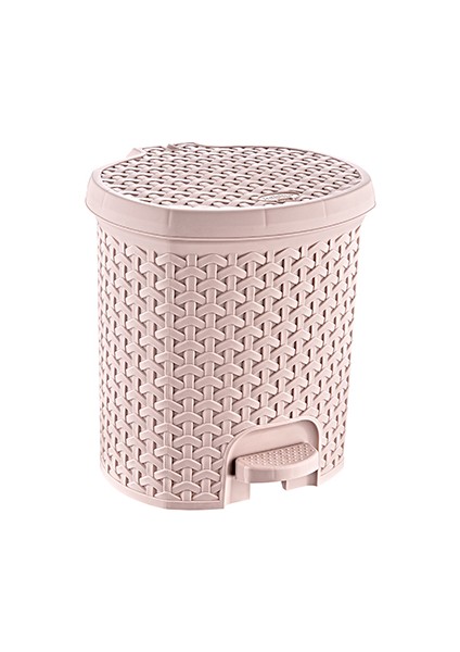 Rattan Pedallı Çöp Kovası 3 L