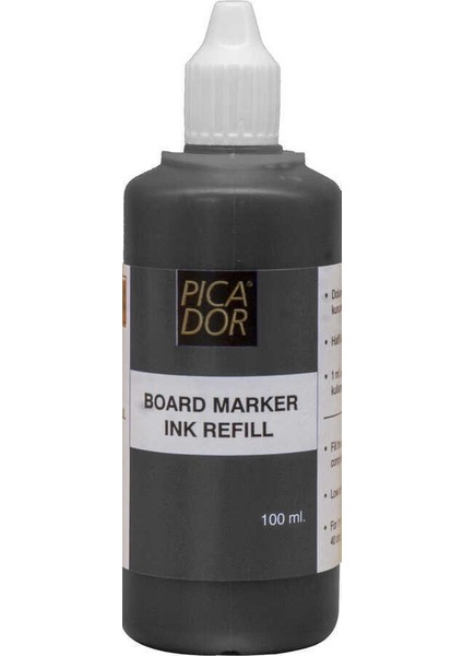 194 Board Marker Mürekkebi 100 ml Siyah