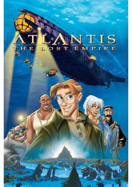 Atlantis The Lost Empire (2001) 1 ( Folyo ) - Afiş - POSTER-1429 ( 35 cm x 50 cm )