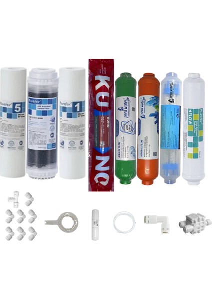 Purefer Açık Kasa Çif Sedimentli Sertifikalı 8li Lg Kuno Mebran Mineral+Alkalili+Detox