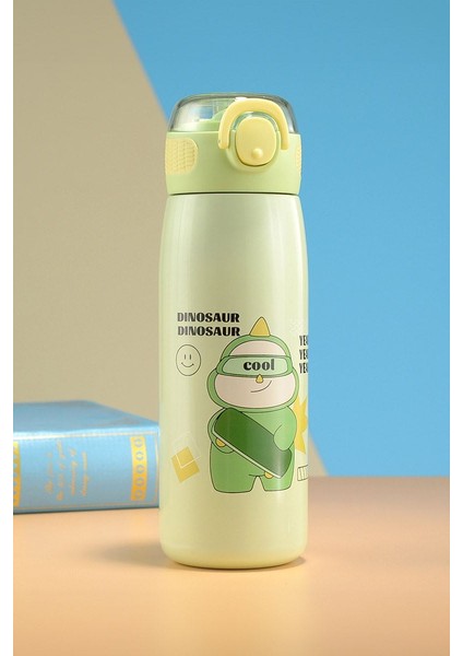 316 L Çelik Yeşil 620 ml Matara Suluk CIN850YS