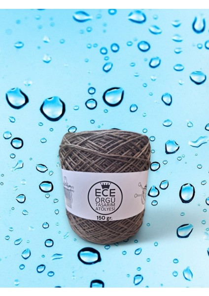 Haki Yeşili, Yüzde 50 Bambu Yüzde 50 Koton Örgü Ipi (150 Gr.)