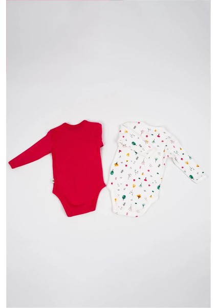 Unisex Bebek Pembe Beyaz Ağaç Desenli Ikili Çıtçıtlı Zıbın Takım fiyatları