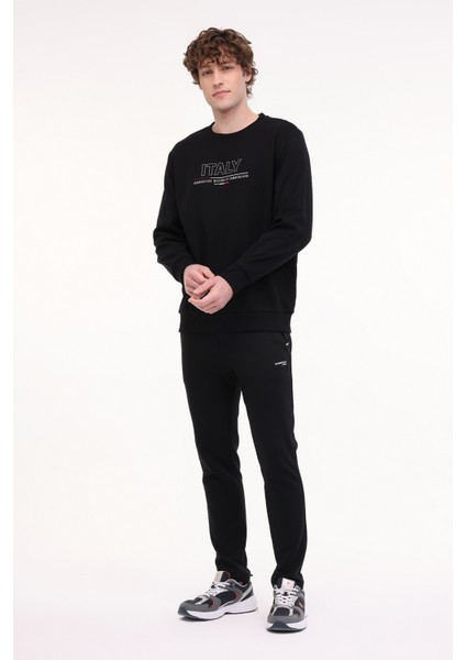 ml Renato 16ITL413 5fx Siyah Erkek Sweatshirt
