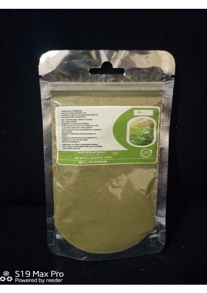 Şeker Otu Kullanıma Hazır 100 gr Yaprak Ve 100 gr Yeşil Toz