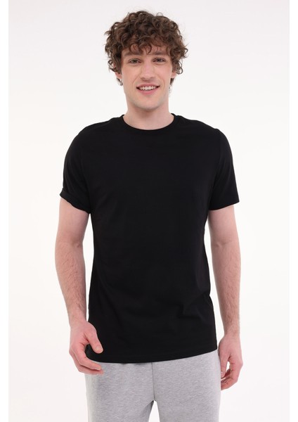 MB PAM C 11SN220 5FX Siyah Erkek Kısa Kol T-Shirt