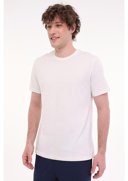 MB Pam C 11SN220 5fx Beyaz Erkek Kısa Kol T-Shirt