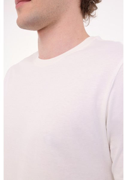 MB Pam C 11SN220 5fx Beyaz Erkek Kısa Kol T-Shirt