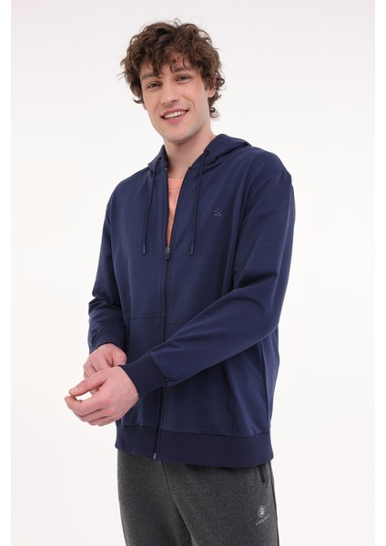 MB SN72 Fz Hod 5fx Lacivert Erkek Eşofman Üstü