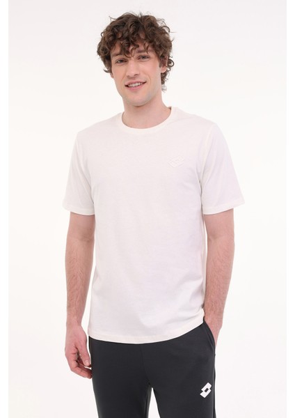 M-Sokrates Tee 5fx Ekru Erkek Kısa Kol T-Shirt