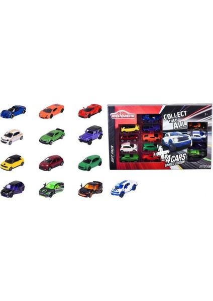 Nessiworld 212054036 Majorette Giftpack Araç Seti 9+4