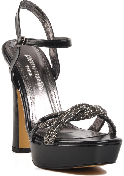 Siyah Kadın Topuklu Ayakkabı