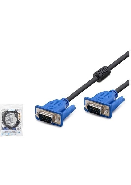 HDX7776 VGA (M) To VGA (M) Kablo Od6.0 10M Siyah