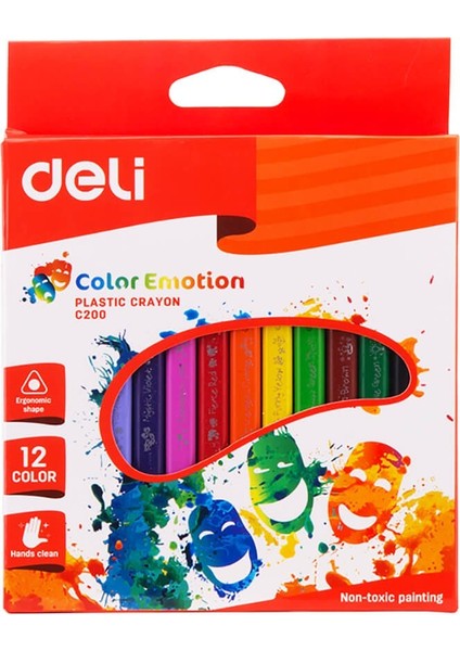 Plastik Crayon Pastel Boya 12’li 20000