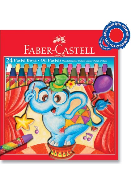 Pastel Boya Karton Kutu 24 Renk fiyatları