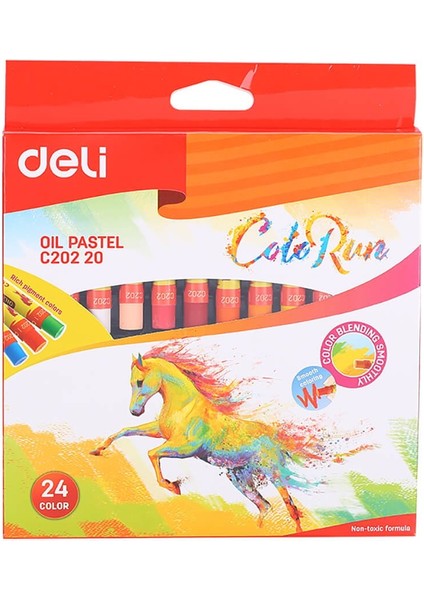 Colorrun Yağlı Pastel 24’lü 20220