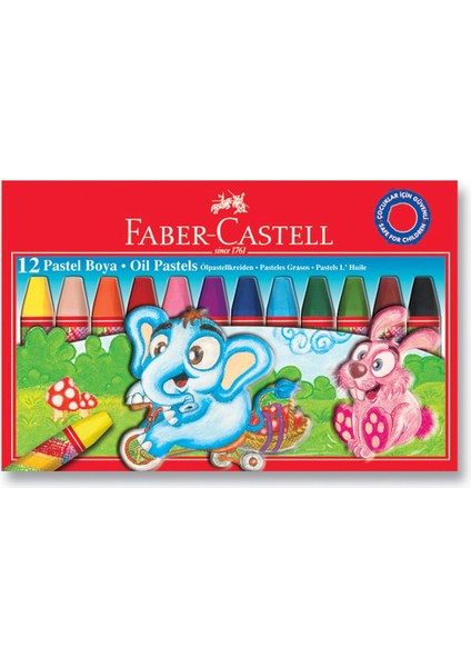 Pastel Boya Karton Kutu 12 Renk 125312