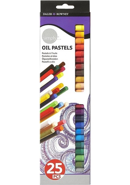 Simply Oil Pastel 25LI