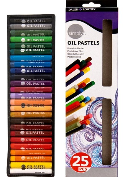 Simply Oil Pastel 25LI fiyatları