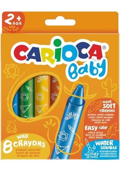 42892 Süper Crayons Pastel Boya Kalemi Jumbo 8 Renk