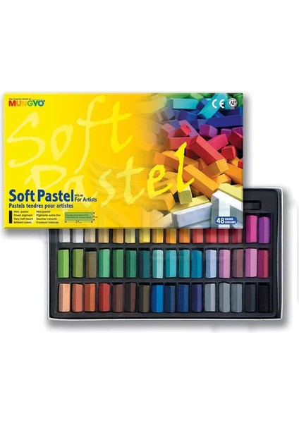 Soft Pastel 48LI Set Yarım Boy