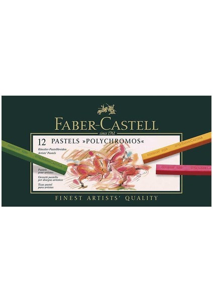 Pastel Boya Polychromos 12 Renk