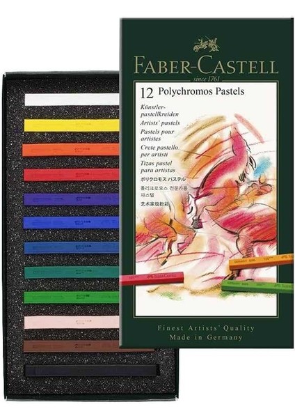 Pastel Boya Polychromos 12 Renk