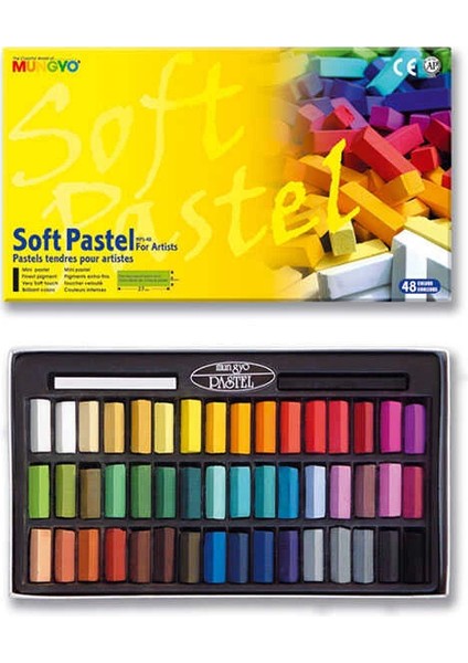 Kuru Pastel Boya Karton Kutu 1/2 Boy 48'li fiyatları