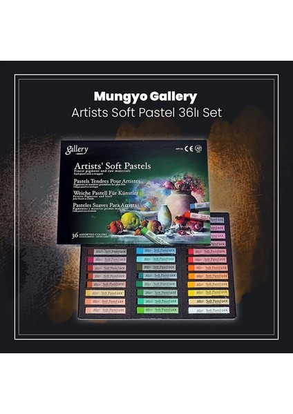 Gallery Artists Soft Pastel 36LI Set fiyatları