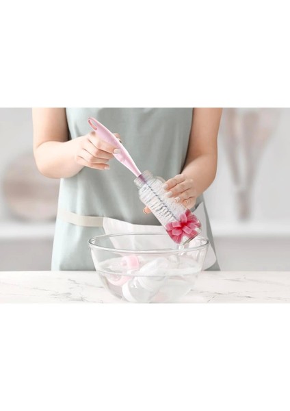 Nessiworld Süngerli Biberon Fırçası 776 Pembe fiyatları