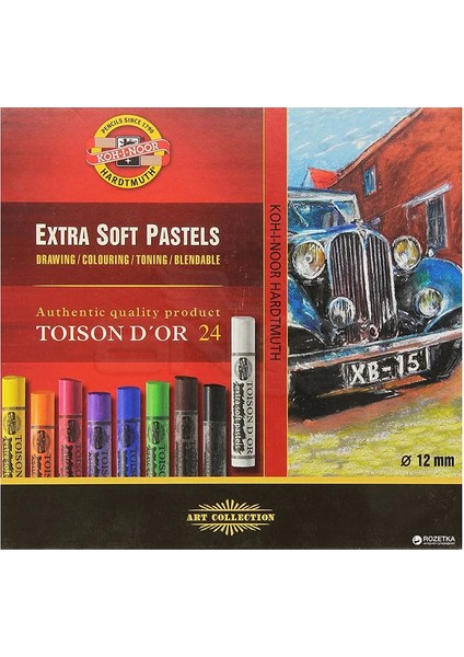 Toison Dor Extra Soft Pastel 24LÜ (8554)