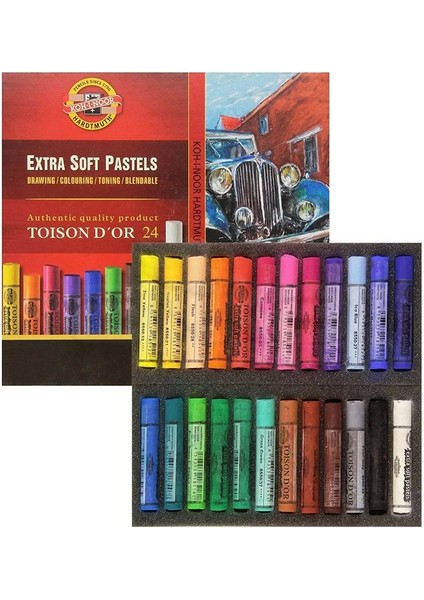Toison Dor Extra Soft Pastel 24LÜ (8554)
