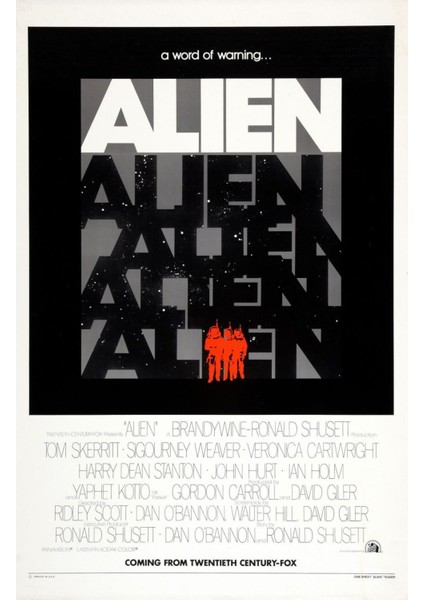 Alien (1979) 0008 ( Folyo ) - Afiş - POSTER-1222 ( 50 cm x 70 cm )
