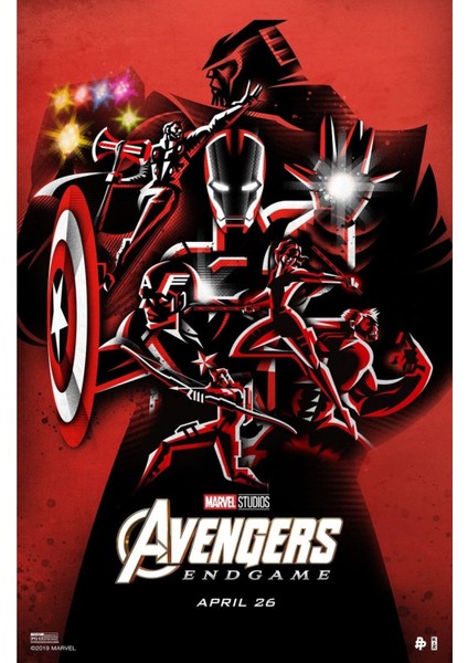 Avengers Endgame (2019) 0003 ( Folyo ) - Afiş - POSTER-1471 ( 50 cm x 70 cm )