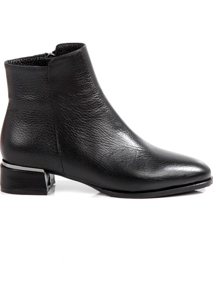 Raquel Hakiki Deri Kısa Topuklu Bot indirimleri