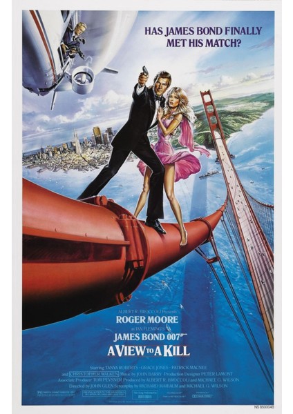 A View To A Kill (1985) 2 ( Folyo ) - Afiş - POSTER-1145 ( 50 cm x 70 cm )